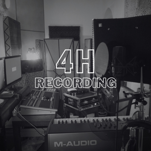 Recording Session – 4 Hours